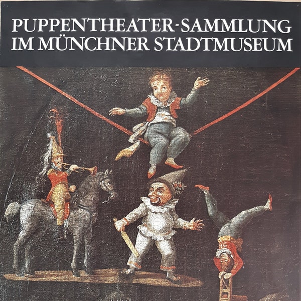 Puppet Theater Collection Munich advertising poster