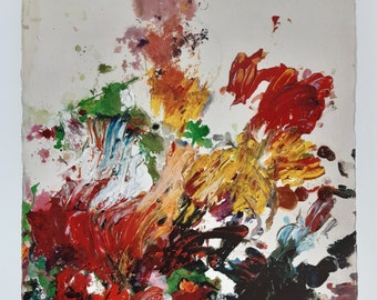 Cy Twombly art exhibition poster - 27.6&quot;×39.4&quot; (70×100cm)