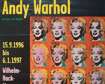 Andy Warhol Vintage Art Poster - 23.2