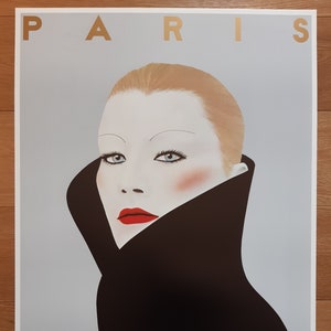 1981 Pret a Porter Feminin Paris Poster by Razzia Gerard Courbouleixdeneriaz Art Deco Wall Art Decor Etsy