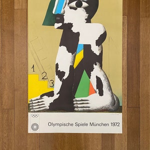 Horst Antes original art poster - 25.2&quot;×39.6&quot; (64×100.5cm)