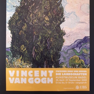 Van Gogh original art poster - 23.4"×33.1" (59.4×84cm)