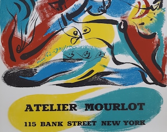 Póster artístico original de André Masson - 53,5 x 71 cm