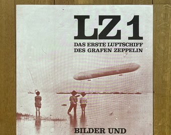 Originele kunstposter Zeppelin LZ 1 - 60 x 84 cm (60 x 84 cm)