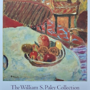 Pierre Bonnard original art poster - 24.6&quot;×31.5&quot; (62.5×80cm)