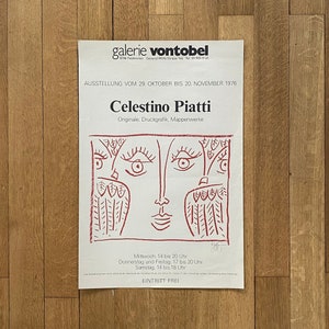 Póster original de Celestio Piatti - 15,7"×23,6" (40×60 cm)
