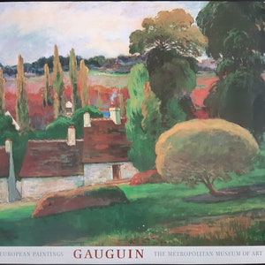 Manifesto originale dell&#39;opera di Paul Gauguin - 31,1&quot;×37,0&quot; (79×94 cm)