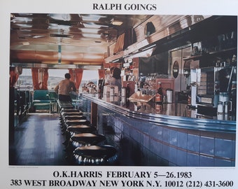 Ralph Goings original art poster