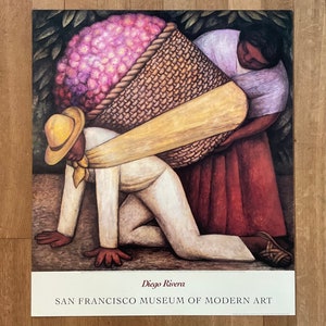 Diego Rivera art exhibition poster