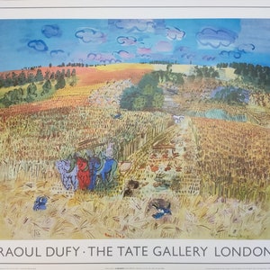 Raoul Dufy original art print - 27.6"×23.6" (70×60cm)