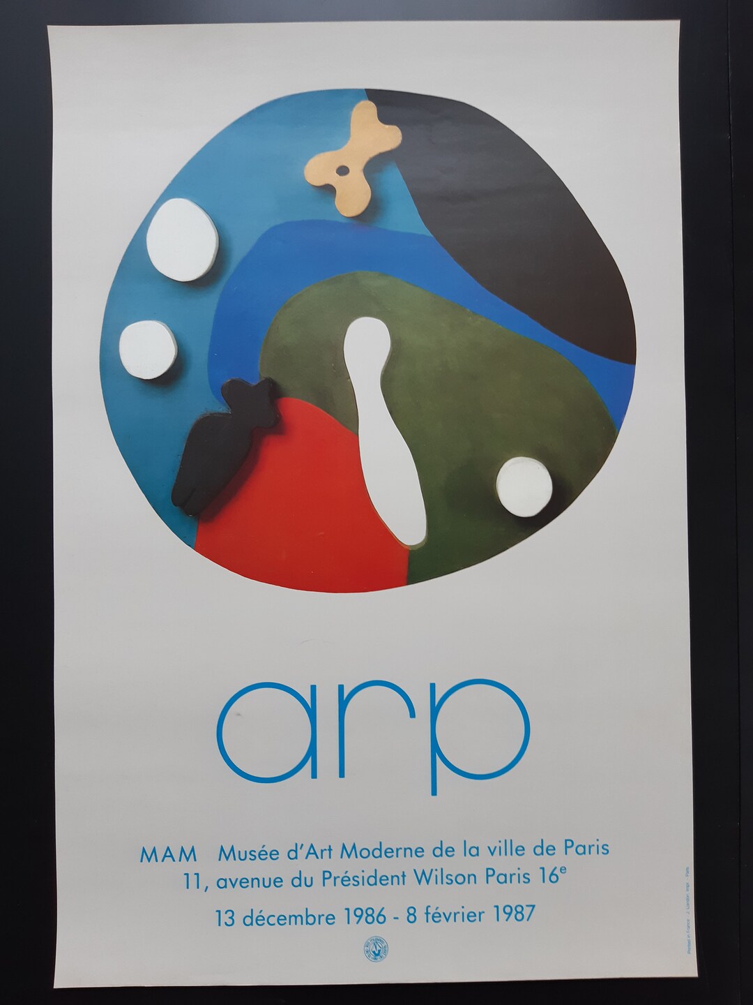 Hans Arp Art Exhibition Poster - Etsy