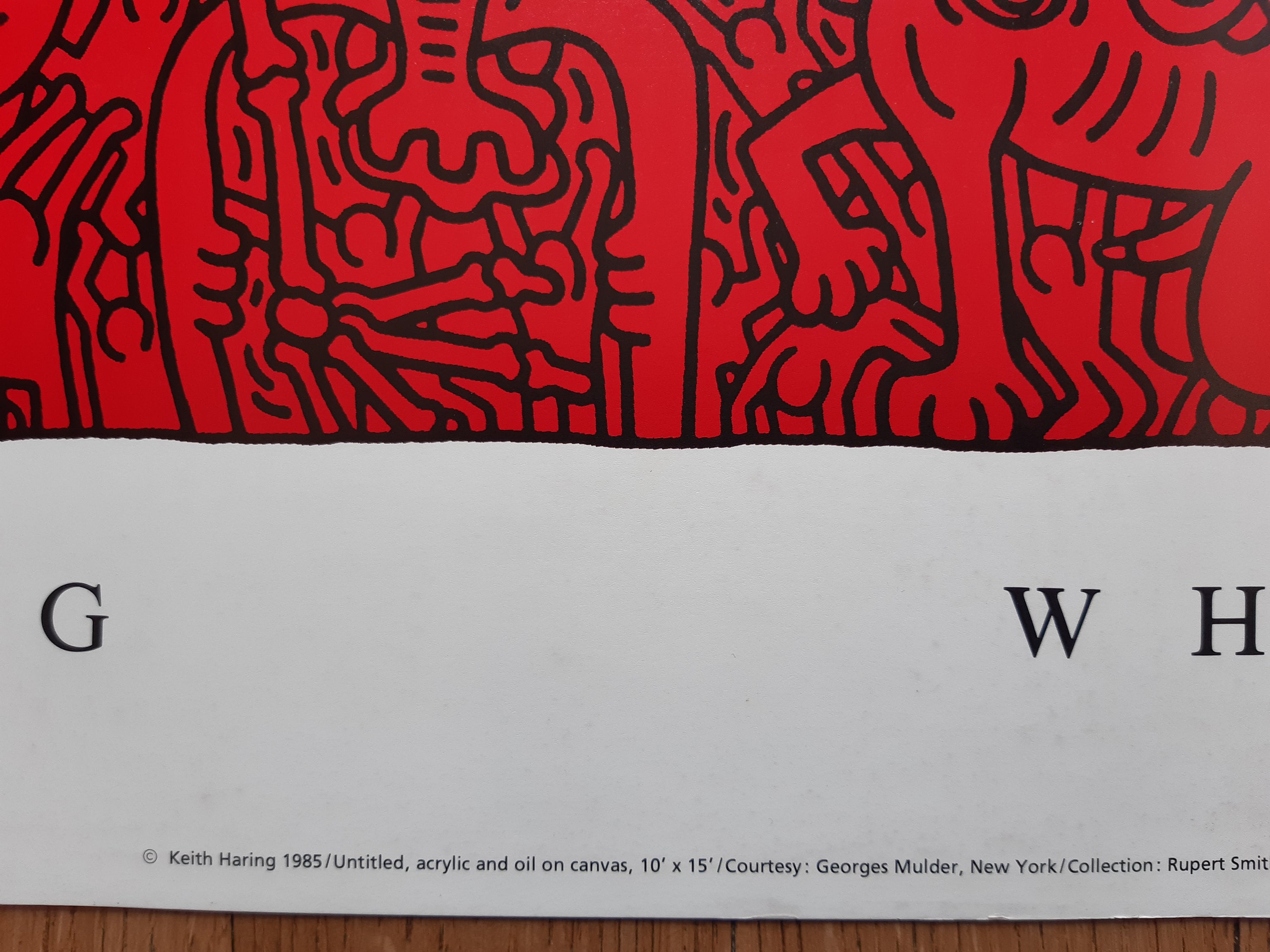 Keith Haring Original Art Poster Etsy