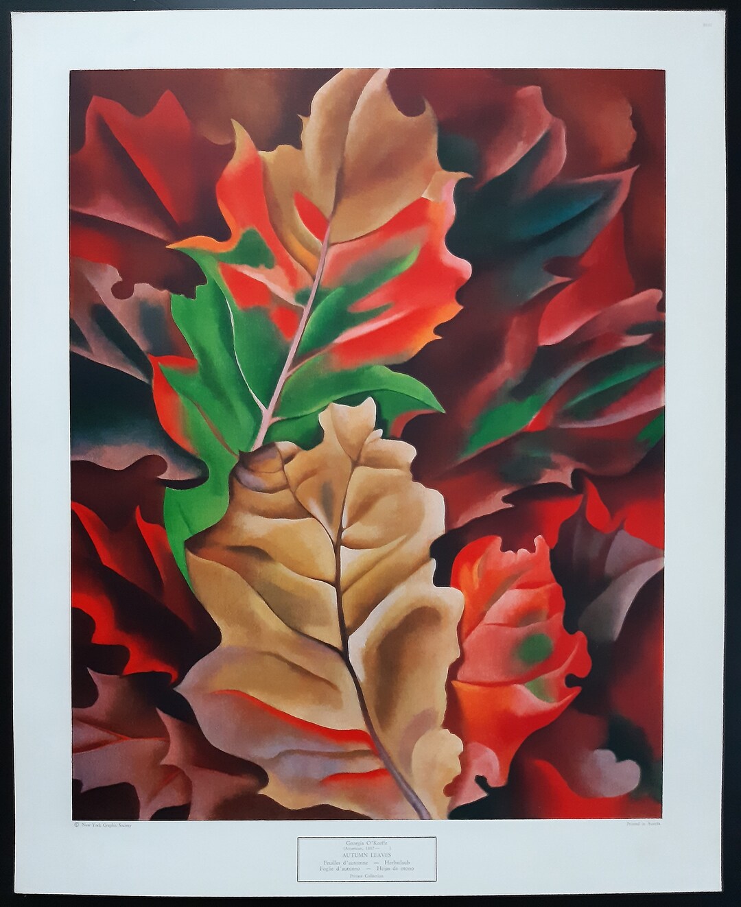Georgia O'keeffe Original Art Poster - 19.1
