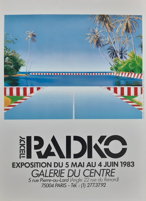 Teddy Radko Original Art Poster - 17.5