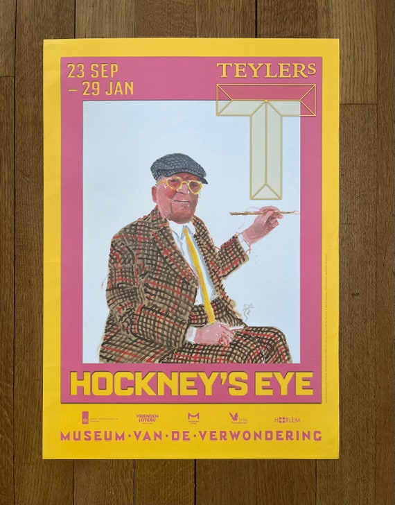 デイヴィッド・ホックニー (ビンテージ・ポスター) vintage デイビッド デイヴィッド・ホックニー オリジナルアートポスター - 16.5インチ