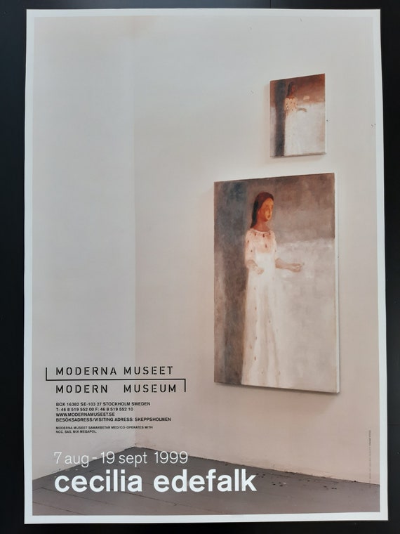 Cecilia Edefalk Art Exhibition Poster - 27.6