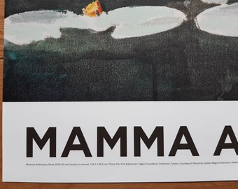 Mamma Andersson Large Art Exhibition Poster - 33.1