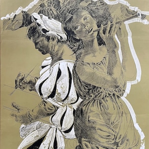 Hans Erni Luzern Original Musikplakat - 90,5×128 cm