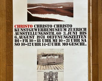 クリストオリジナルアートポスター - 23.2インチ×33.1インチ (59×84 cm