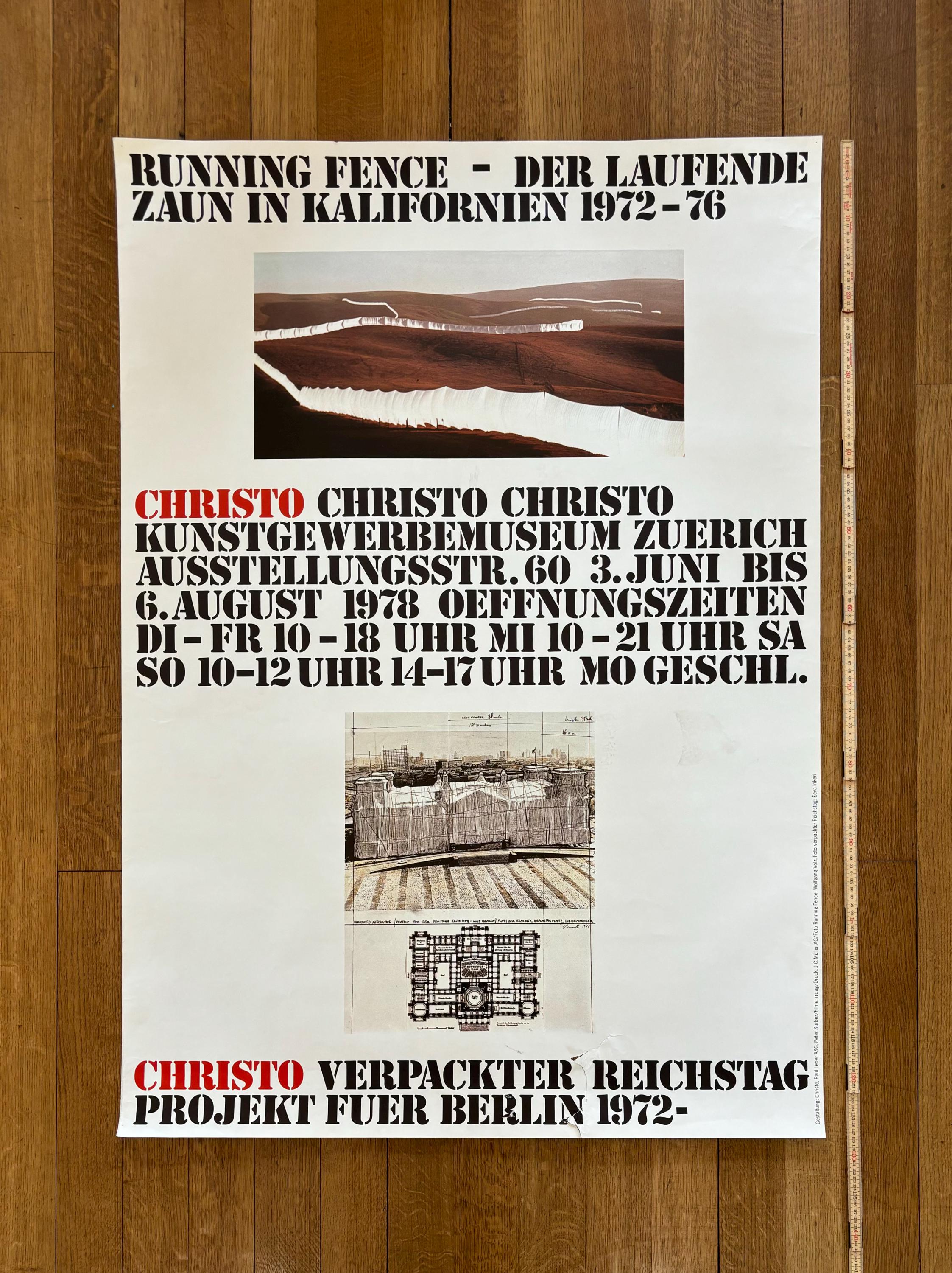 クリストオリジナルアートポスター - 23.2インチ×33.1インチ (59×84 cm