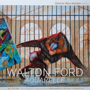 Walton Ford art exhibition poster image 1