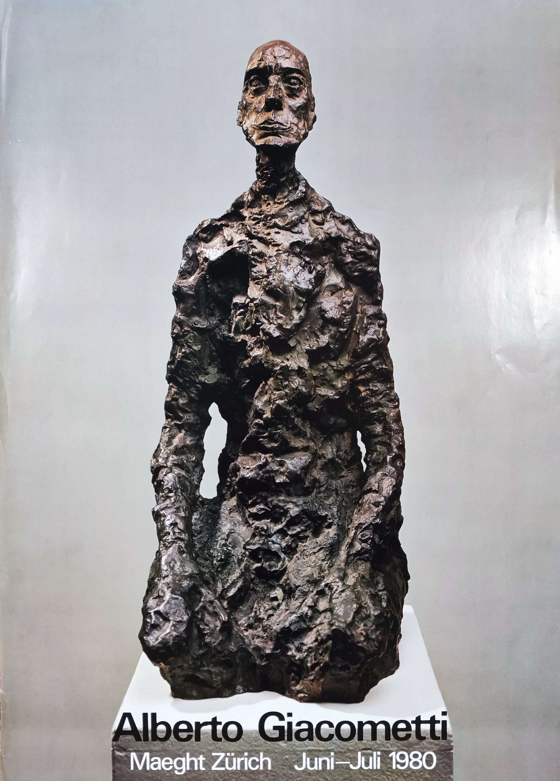Alberto Giacometti / Malmo Konsthall Exhibition Poster 1994