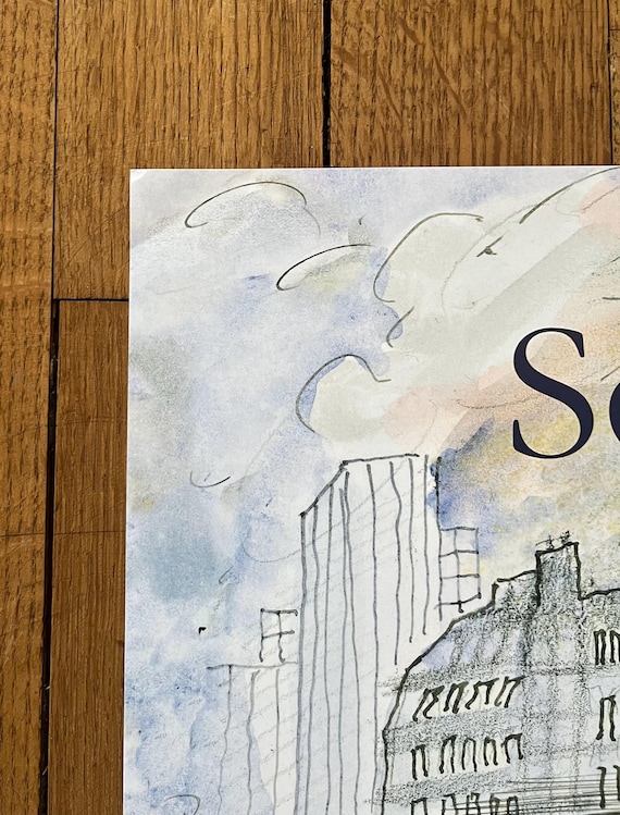 Jean-jacques Sempé Original Exhibition Poster - 15.7