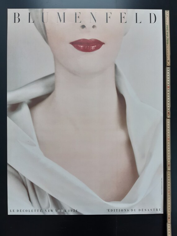 アーウィン・ブルーメンフェルド 写真ポスター ル・デコレテ - 23.6
