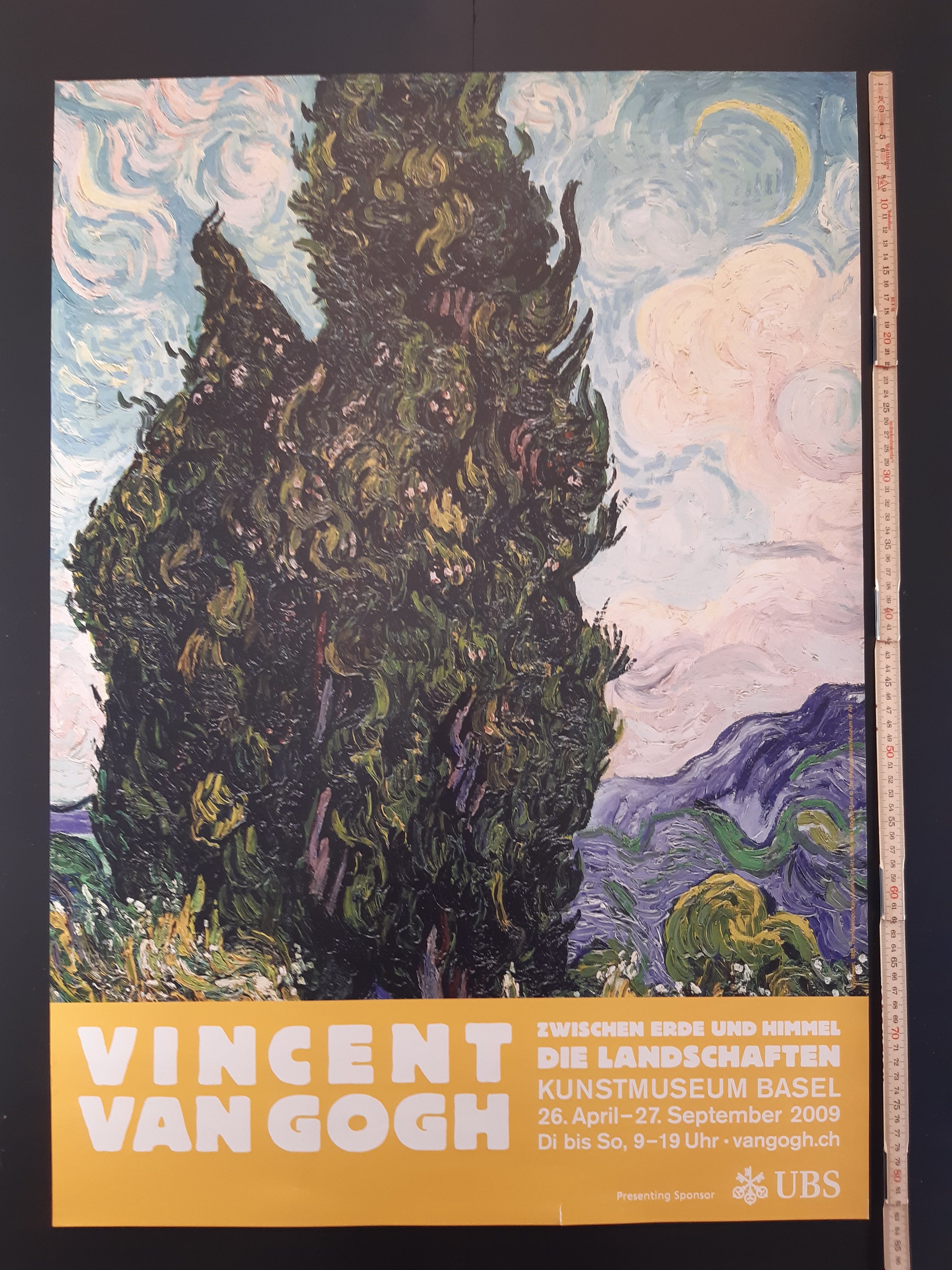 ゴッホのオリジナルアートポスター - 23.4インチ×33.1インチ (59.4×84