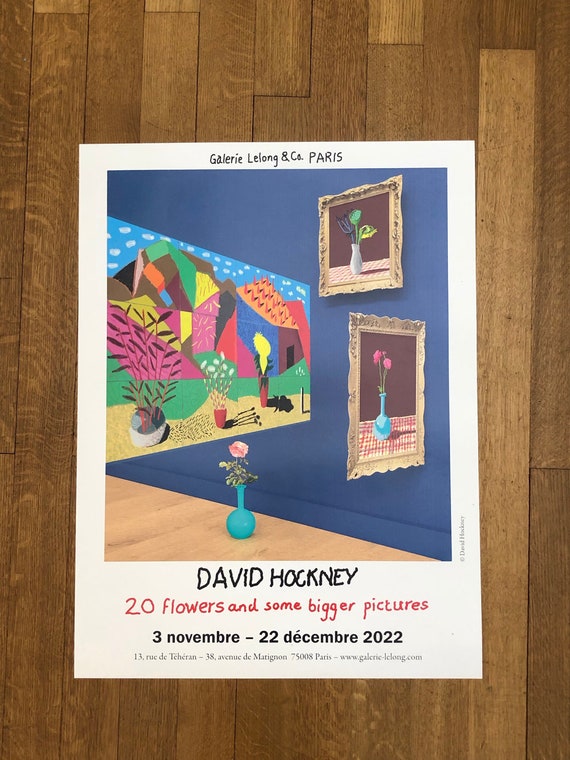 David Hockney Art Exhibition Poster - 23.6