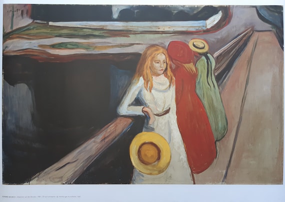 Amazon.co.jp: Edvard Munchエドヴァルド・ムンク絵画作品印刷