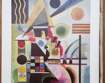 Wassily Kandinsky、、画集画、額装付 Wassily Kandinsky、、画集画、額装付