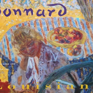 Pierre Bonnard original art poster - 33.3&quot;×26.4&quot; (84.5×67cm)