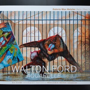 Walton Ford art exhibition poster image 4