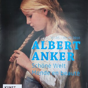 Albert Anker art poster - 35.4"×50.4" (90×128cm)