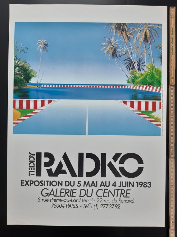 Teddy Radko Original Art Poster - 17.5