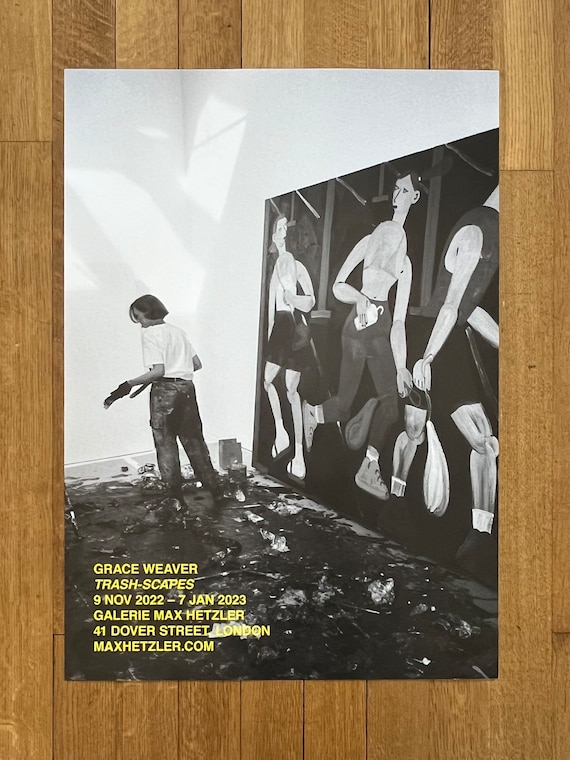 アートポスター グレース・ウィーバー エキシビジョンポスター Grace Weaver Original Art Poster - 23.4