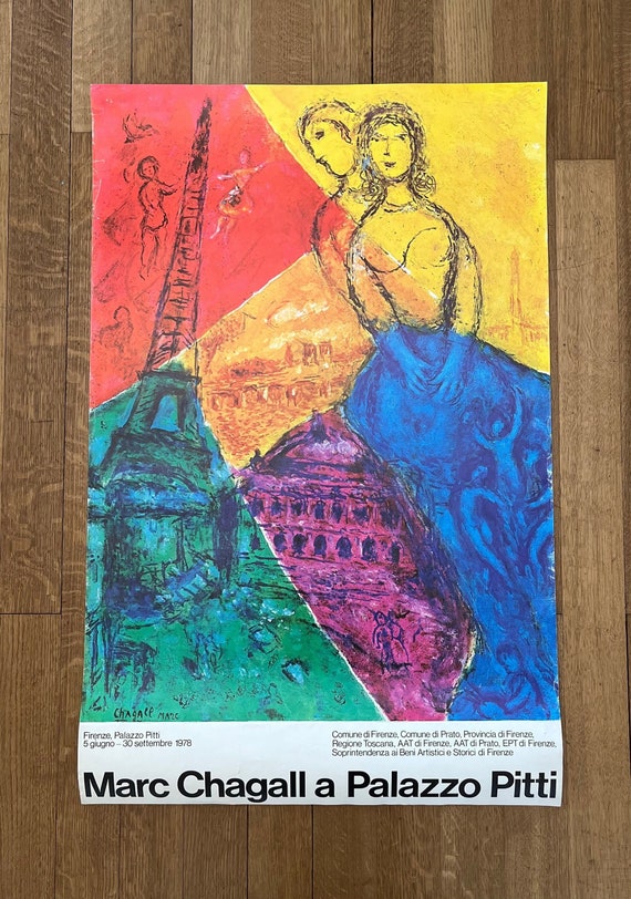 Marc Chagall Original Art Poster - 25.2