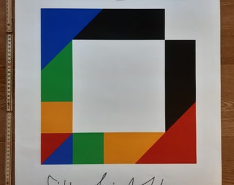 Max Bill Original Art Poster Lithograph - 20.7