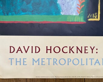 デイヴィッド・ホックニー ヴィンテージアートポスター（中古） - 24.0