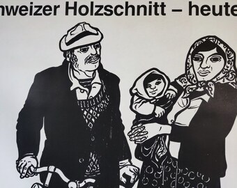 Heinz Keller Art Exhibition Poster - 35.4
