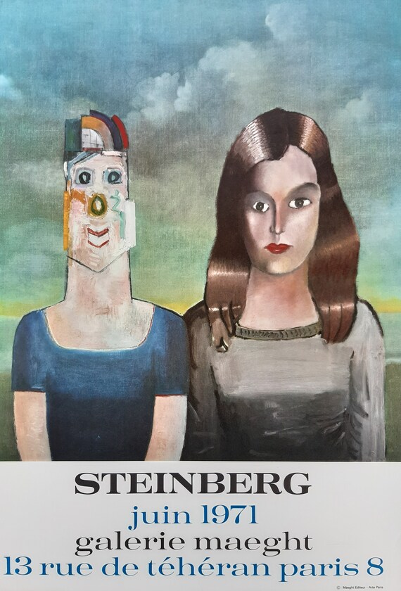 ソール スタインバーグ アートポスター 1949-1954 Steinberg ソール スタインバーグ アートポスター 1949-1954 Steinberg