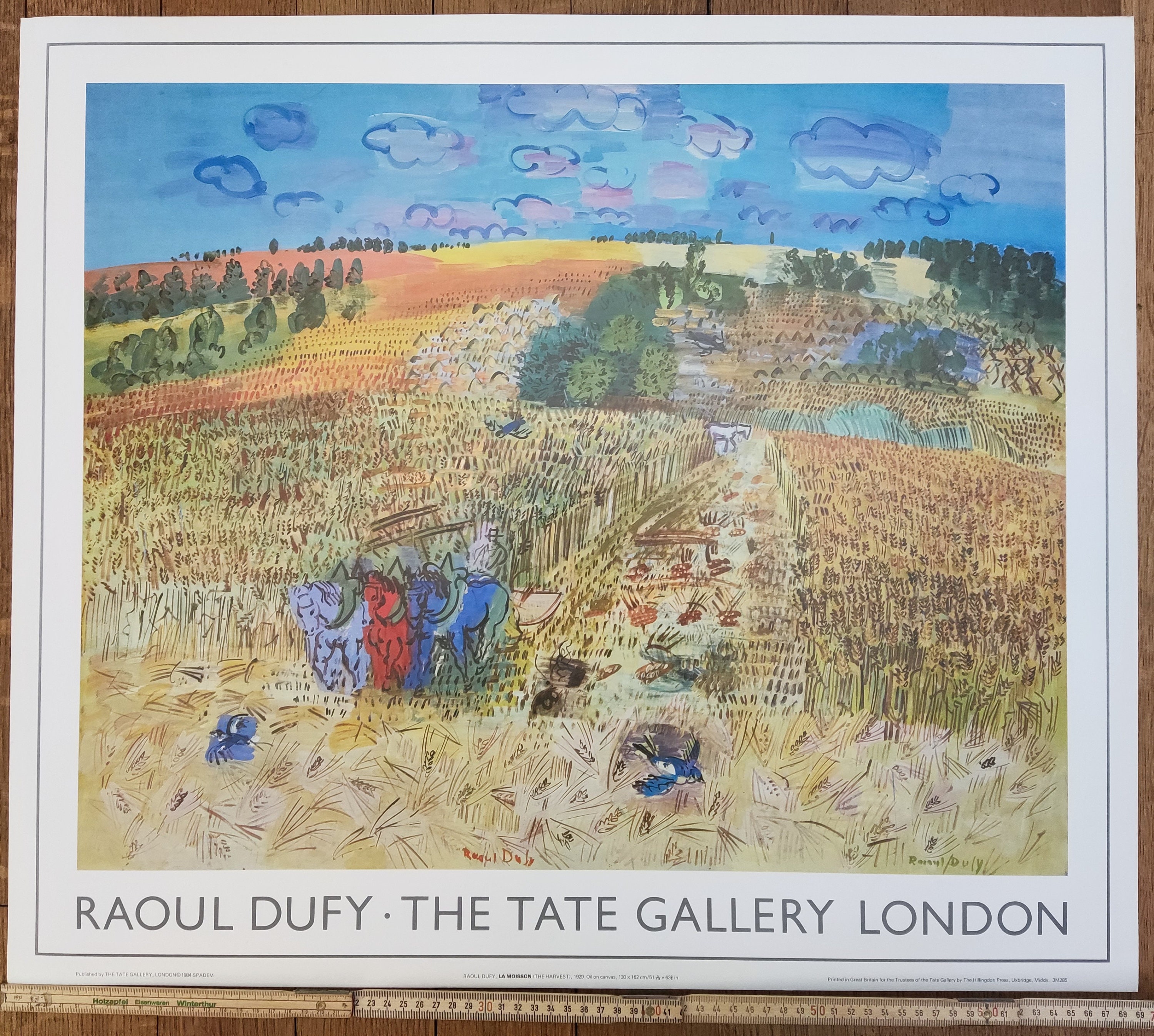 Vintage 1984 Raoul Dufy Vintage 1984 Raoul Dufy