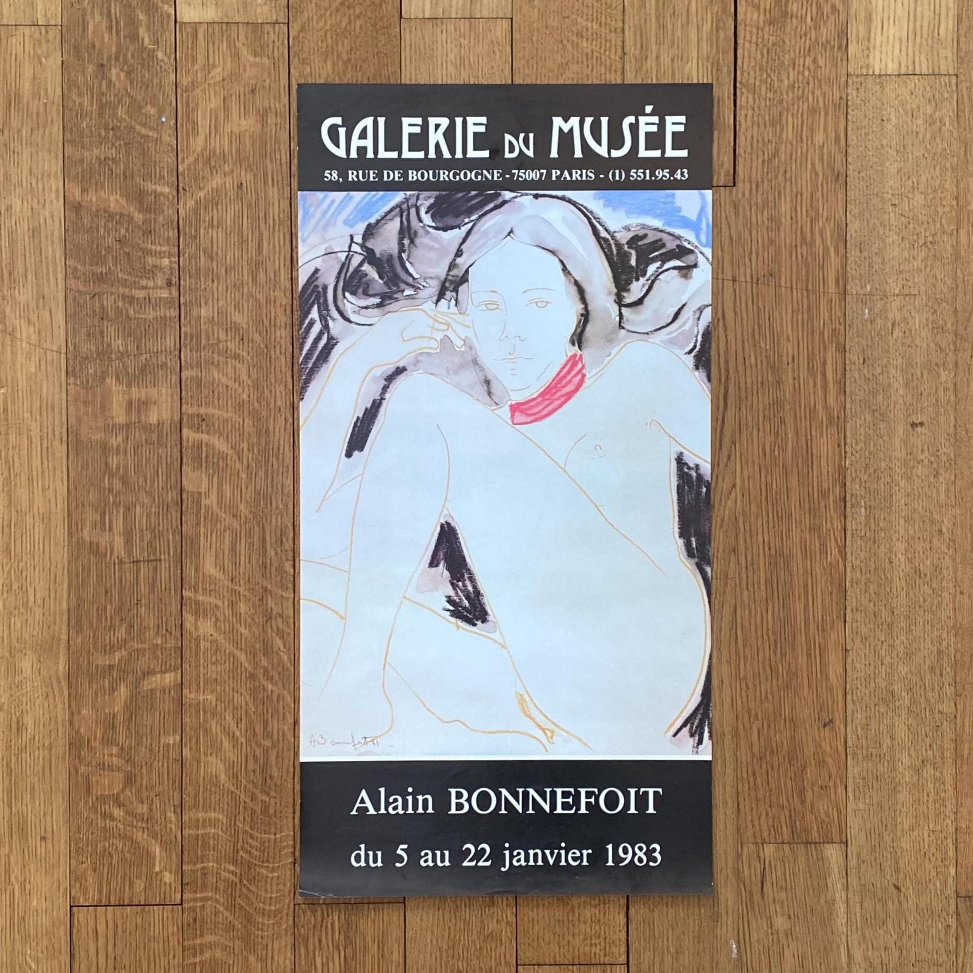 Alain Bonnefoit | アラン・ボンヌフォア - 肉筆油絵 一点もの 真筆