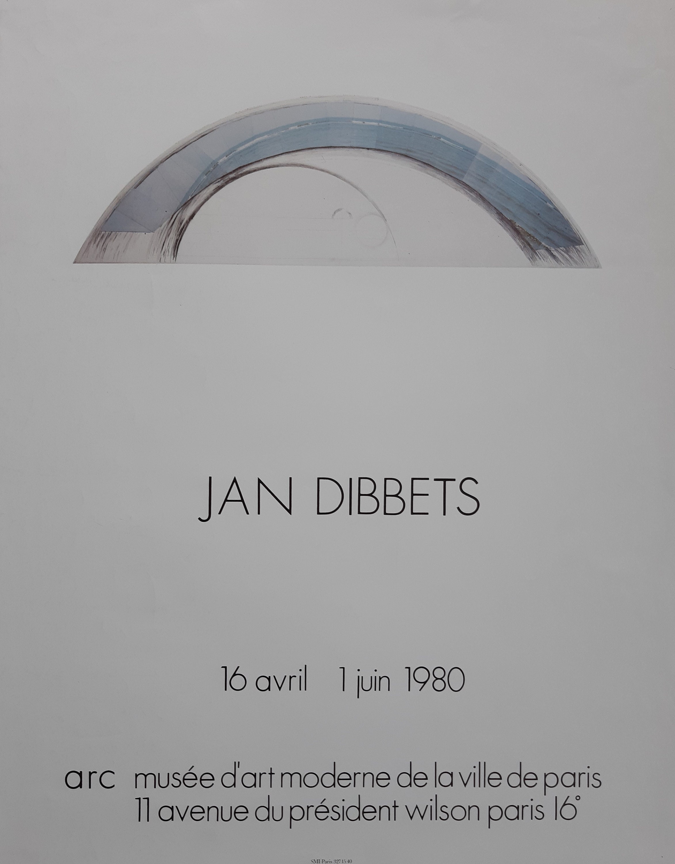 ヤン・ディベッツ オリジナルアートポスター - 20.1インチ×25.6インチ