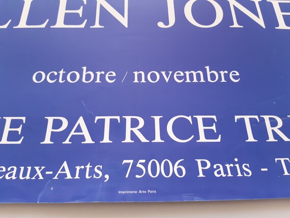Allen Jones Original Art Exhibition Poster - 18.9
