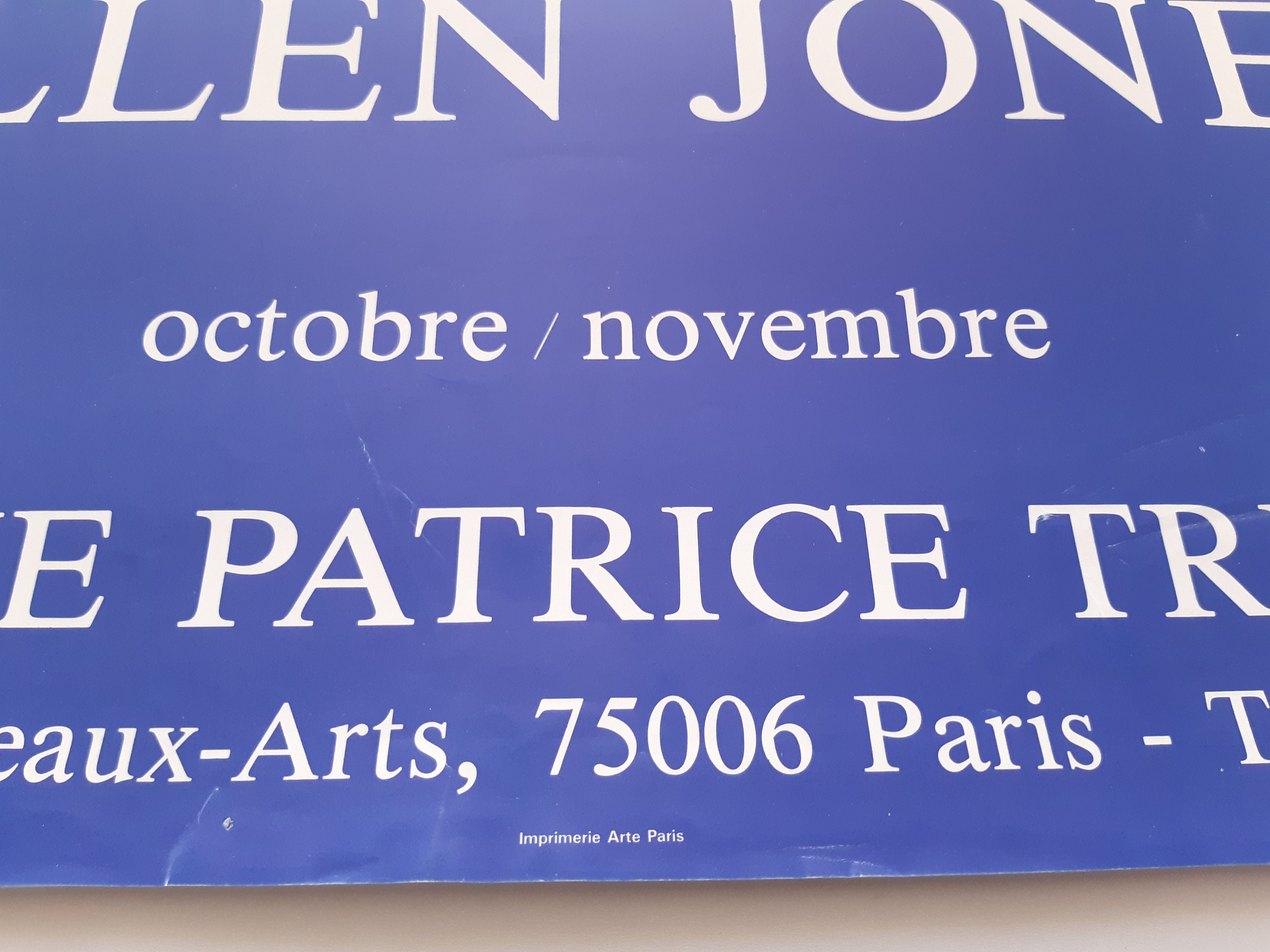 Allen Jones Original Art Exhibition Poster - 18.9