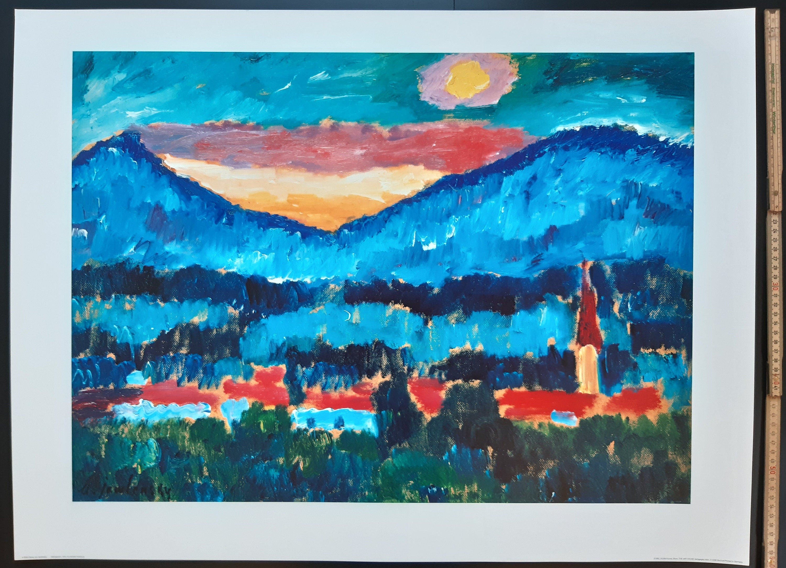 Alexej von Jawlensky オリジナル アート プリント - 31.5