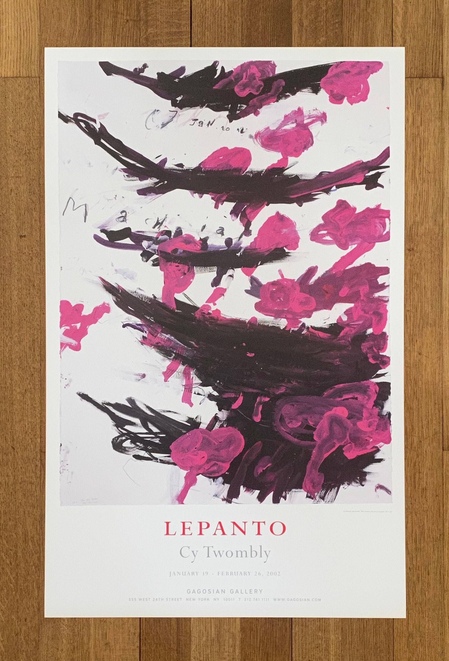 Cy Twombly ポスター Cy Twombly Poster Untitled | eBay