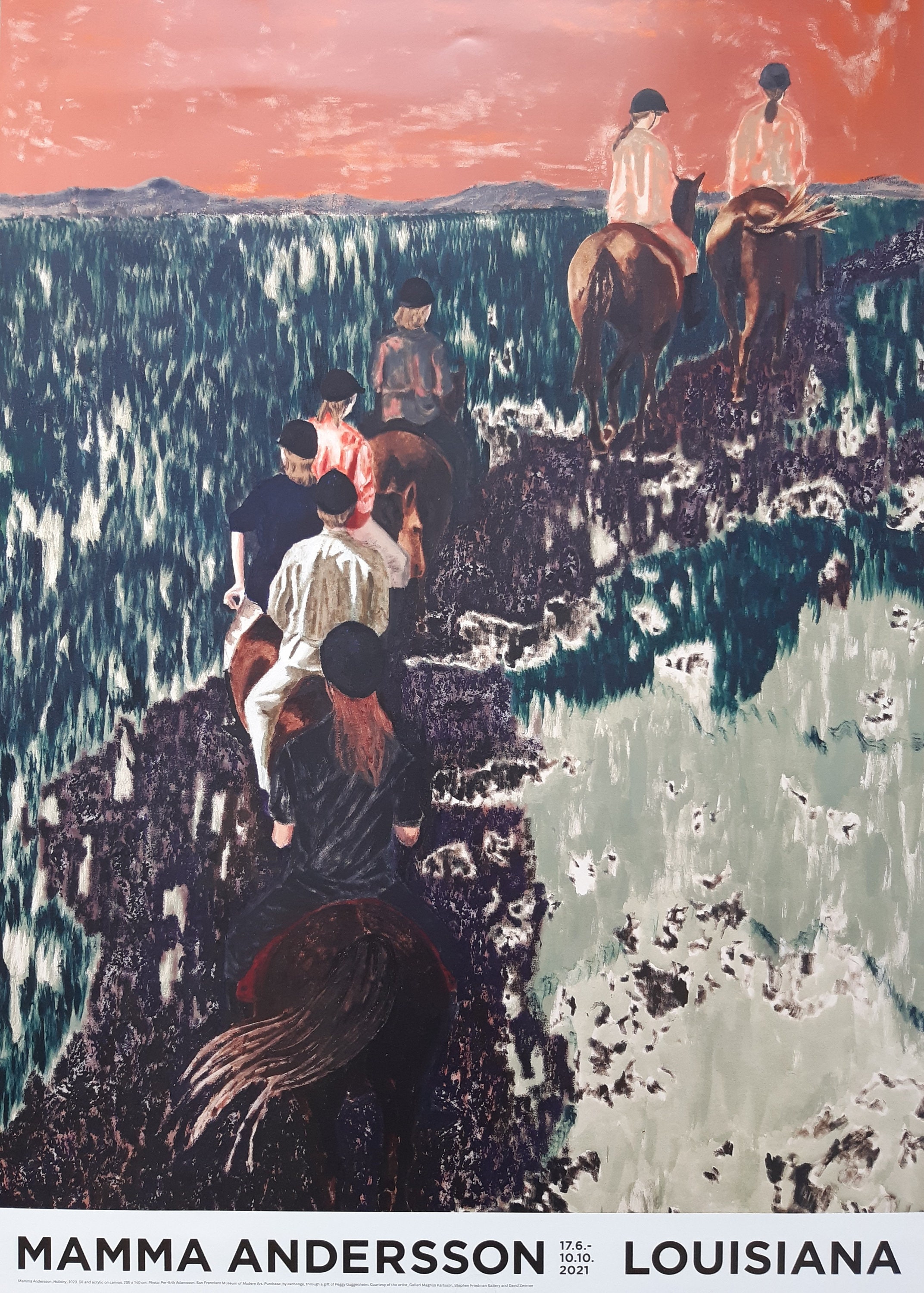 MAMMA ANDERSSON - Original Exhibition Poster 
